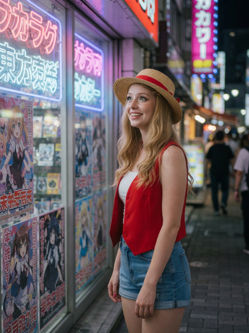 Anny in Akihabara Electric Town