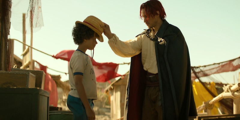 Peter Gadiot, the live-action Shanks