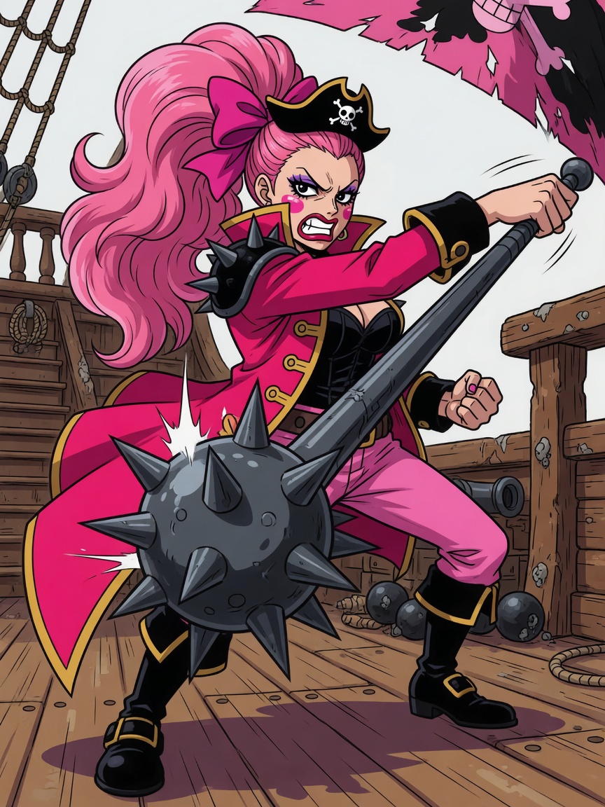 Fan illustration of Alvida
