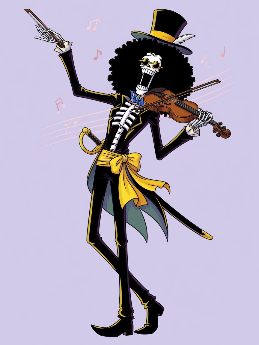 Fan illustration of Brook