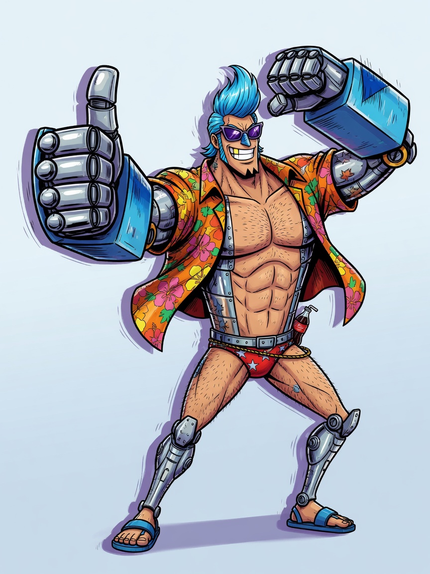 Fan illustration of Franky