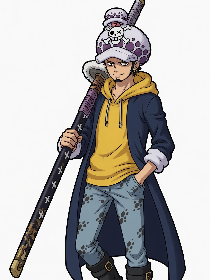 Fan illustration of Trafalgar Law