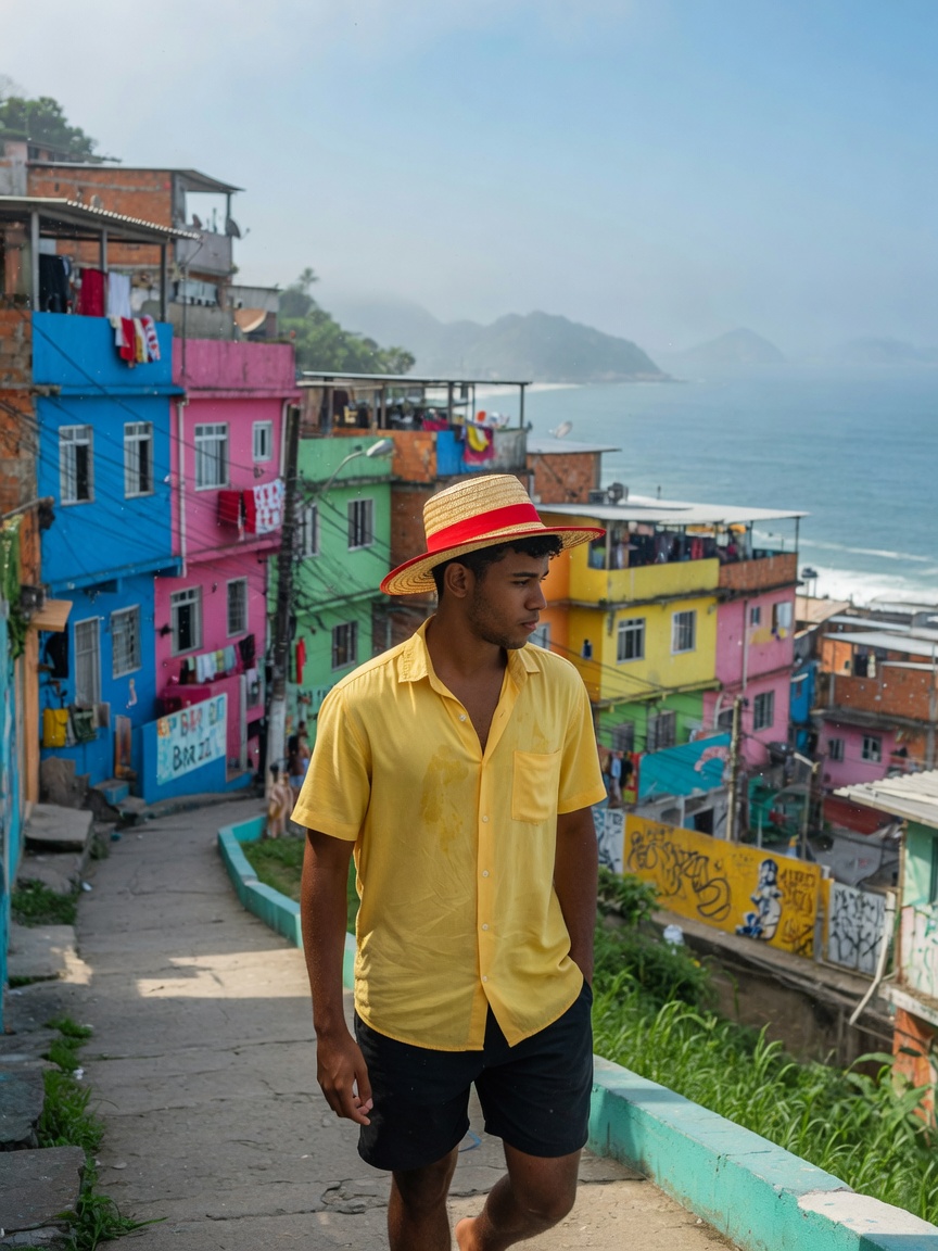 Lucas in Rio de Janeiro