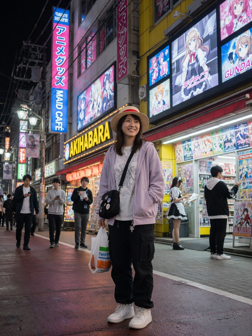 Yuki in Akihabara