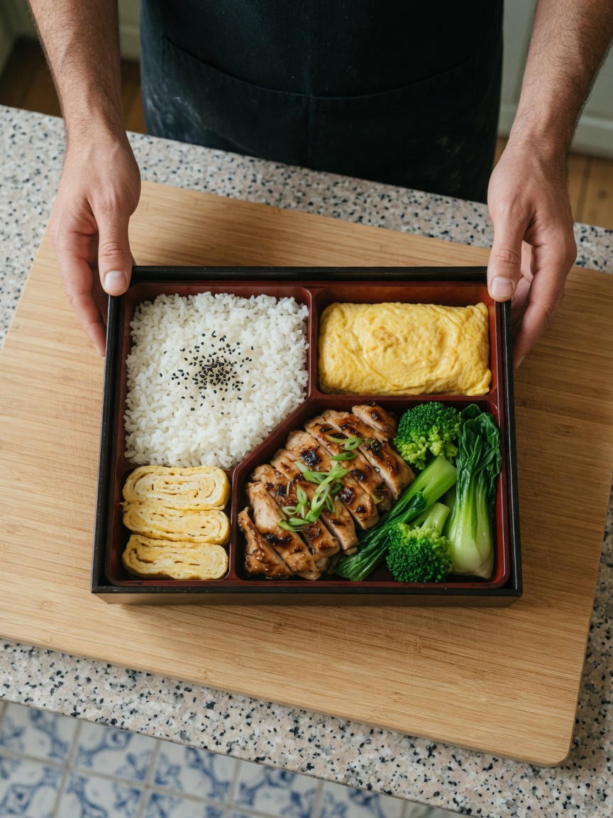 Finished bento